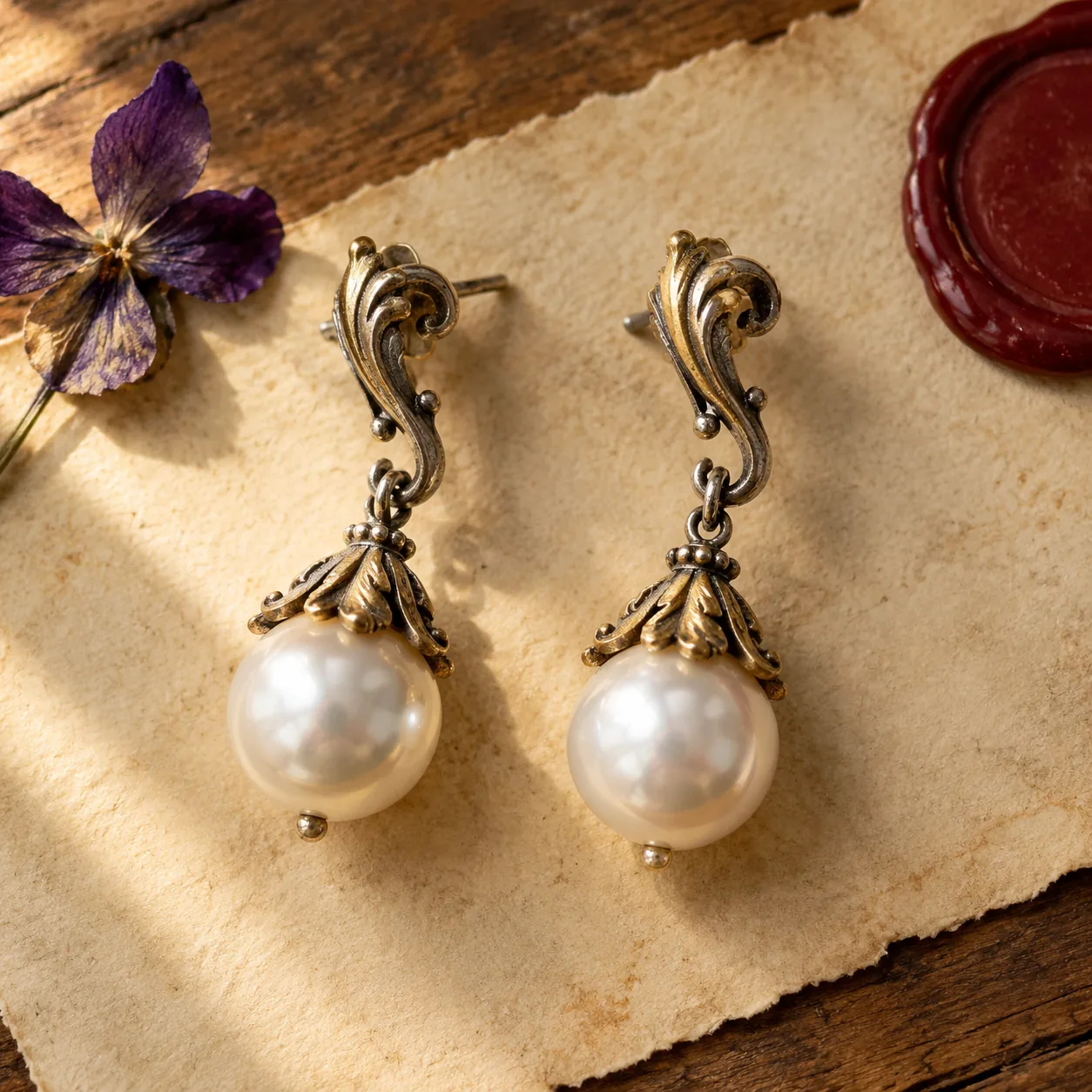 Victorian Pearl Drops